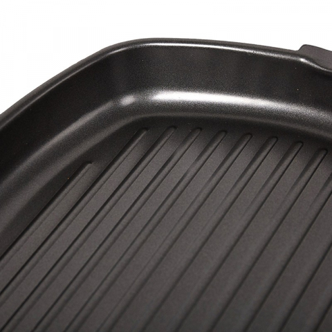 Tigaie Grill Aluminiu cu capac 20x20 cm Grunberg [4]