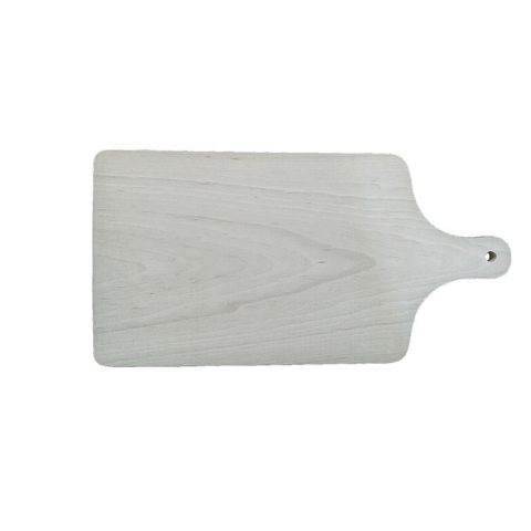 Bucatarie si Servire - Tocator Din Lemn Fag Cu Maner 38X17 cm
