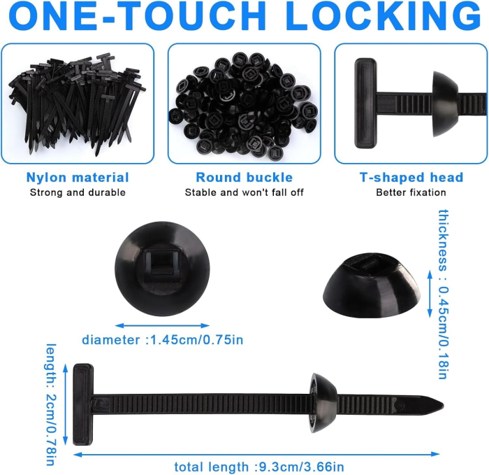 Coliere Plastic Universale auto-blocante [10]