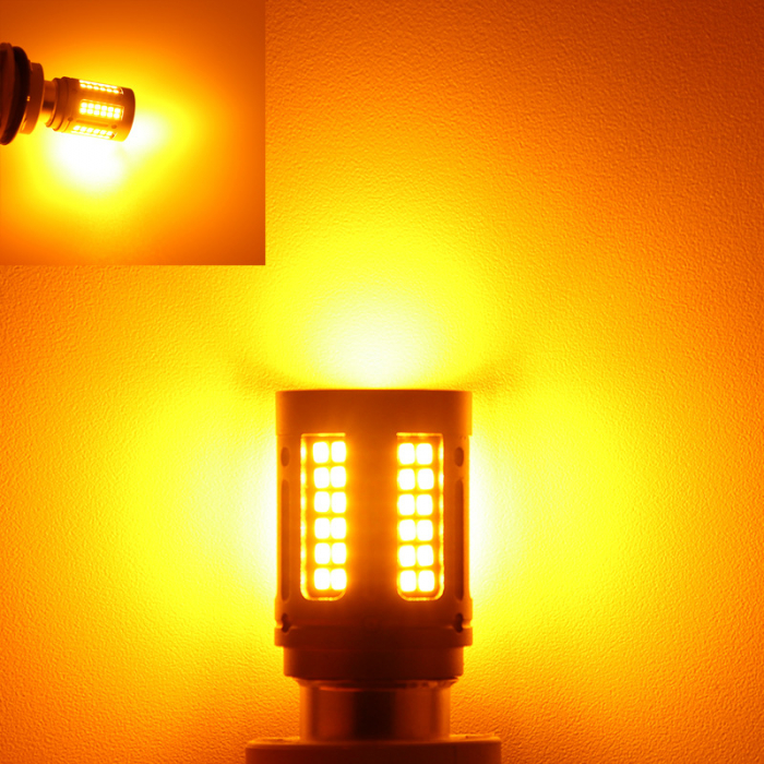 Bec Led PY21W (BAU15S) Galben [3]