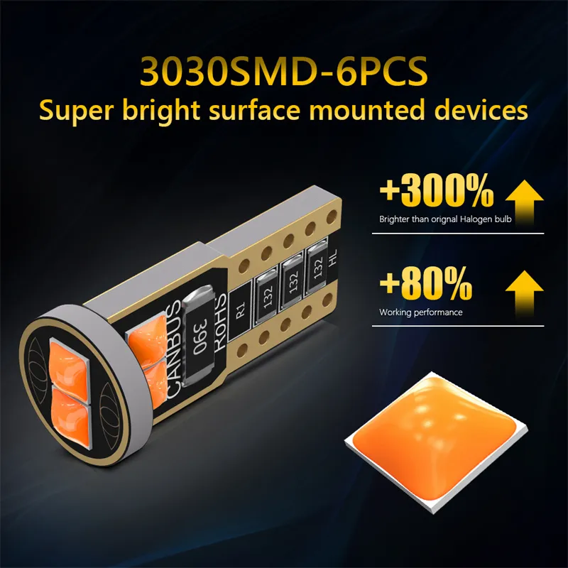 Bec Led W5W 6 Smd [6]
