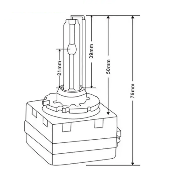 Bec xenon D1S  5000K [6]