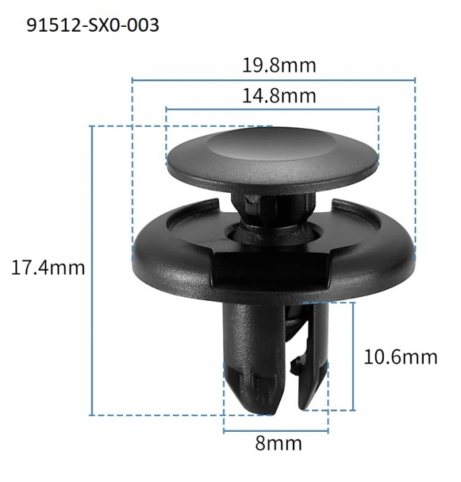 Bumbi Honda Cod Oem 91512-SX0-003 [2]