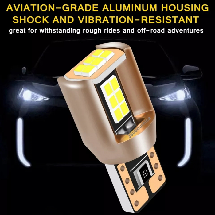 Bec led W5W Alb [10]
