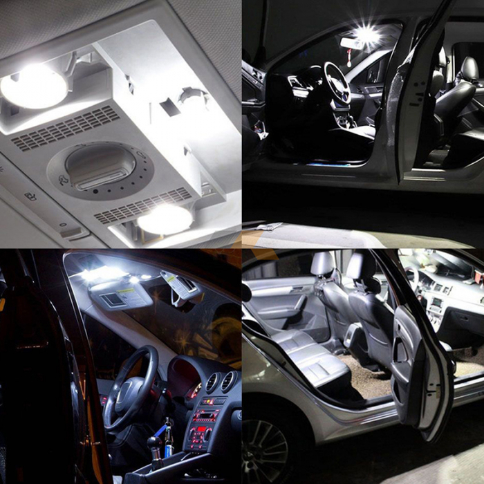 Bec led W5W Alb [8]
