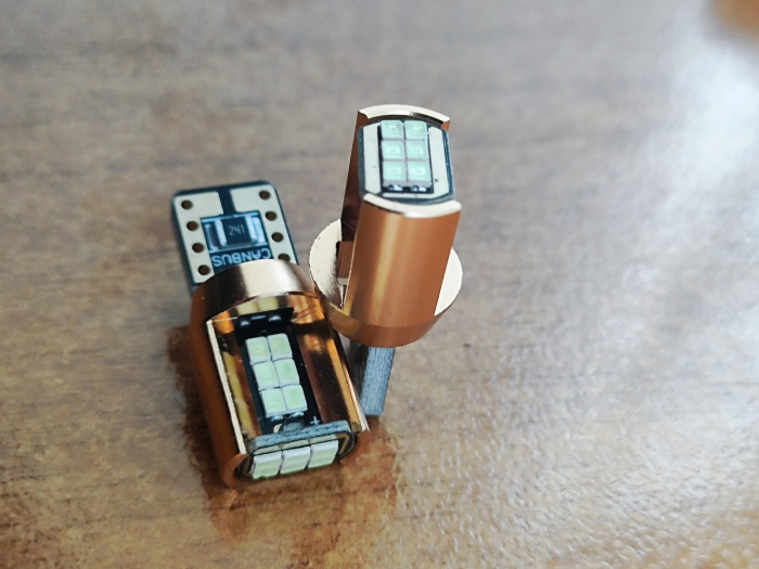Bec led W5W Alb [6]