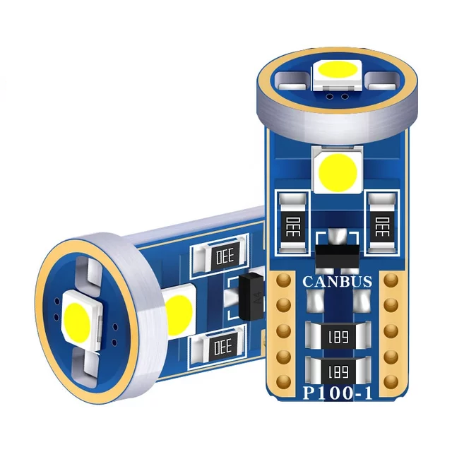 Bec led W5W Alb [2]