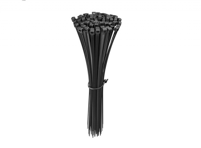 Coliere rapide Negre din plastic 5X250mm [10]