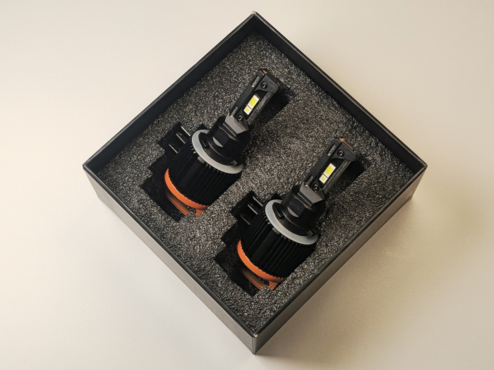 H15 Bec led CSP 100W Lampa Canbus cu lumina DRL [2]
