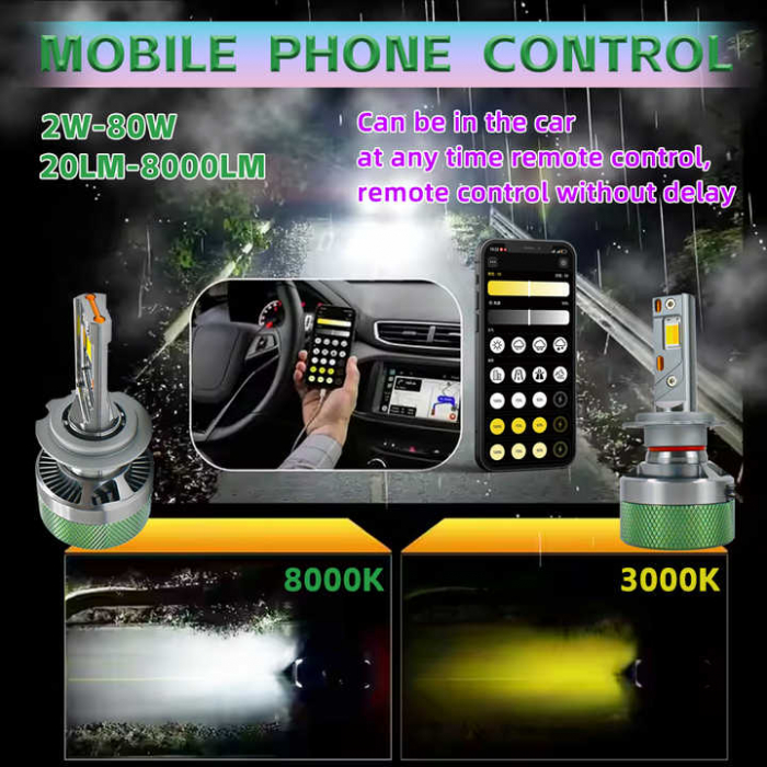 H11 Led Faruri Control aplicatie [8]