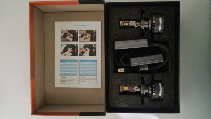H7 Set becuri led faruri 90W [4]