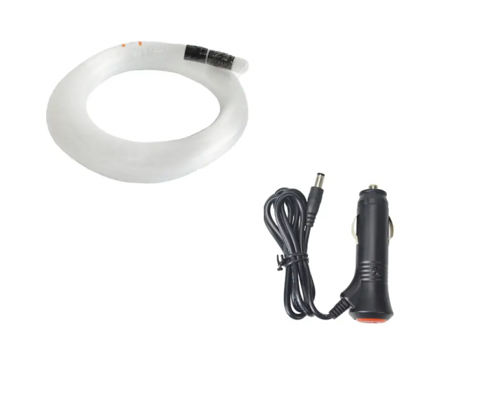 Kit stele cazatoare / meteorit Fibra Optica 12 canale, 200 fire X 0.5 mm X 4 Metri [4]