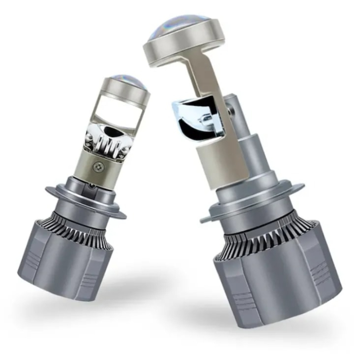 Lupe Bi-Led H7 putere 56W luminozitate 6500 Lumeni 12-24V [4]