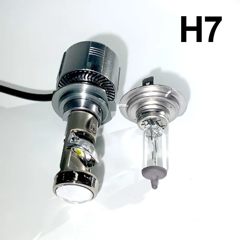 Lupe Bi-Led H7 putere 56W luminozitate 6500 Lumeni 12-24V [3]