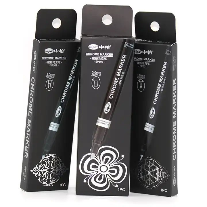 Marker Chrome Lichid 0.8mm / 2mm / 3mm [2]