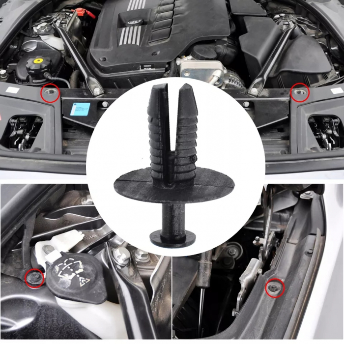 Set 10 bucati clipsuri Bmw 51118174185  51110141033 [5]