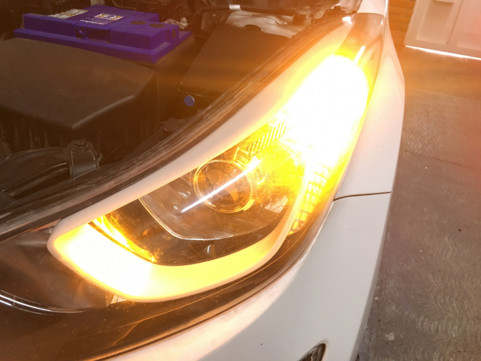SET 2 Buc Bec Led P21W LUPA Semnalizare [5]