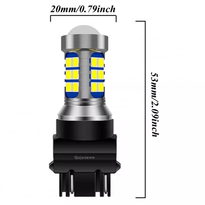 SET 2 Buc Bec Led P27 7W LUPA Marsarier [3]