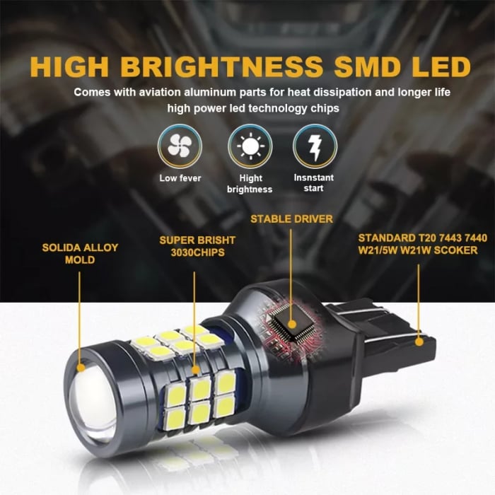 SET 2 Buc Bec Led P27 7W LUPA Marsarier [6]