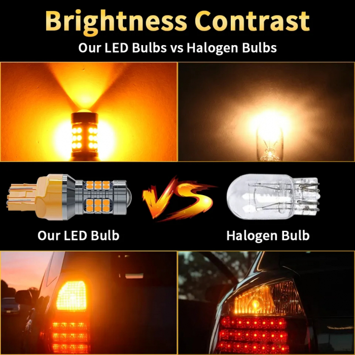 SET 2 Buc Bec Led P27 7W LUPA Semnalizare [3]