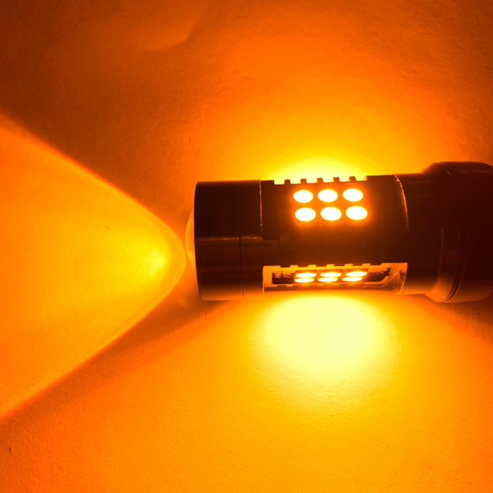 SET 2 Buc Bec Led P27 7W LUPA Semnalizare [8]