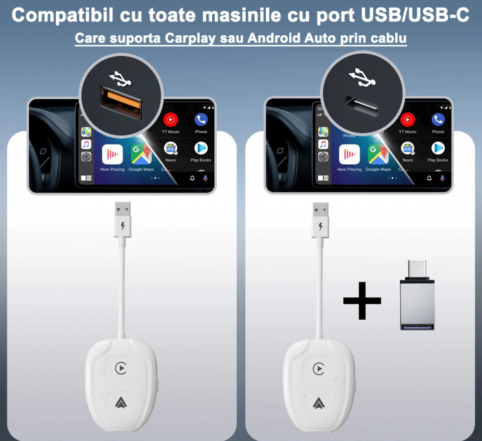 Wireless Carplay Apple CarPlay Android Auto [6]