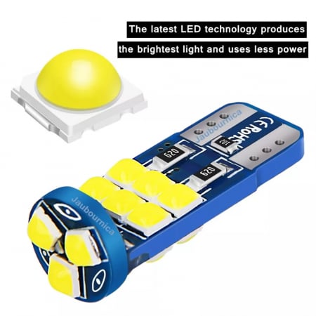 Bec led W5W Alb [5]