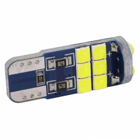 Bec led W5W Alb [2]