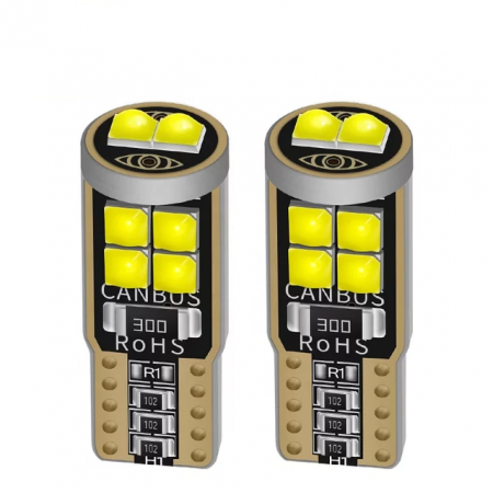 Bec led W5W Alb [2]