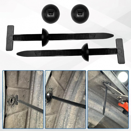 Nituri & Bumbi - Coliere Plastic Universale auto-blocante