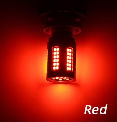 SET 2 Buc Bec Led P21W Rosu 84 SMD [1]