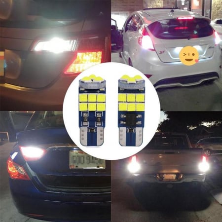 Bec led W5W Alb [7]