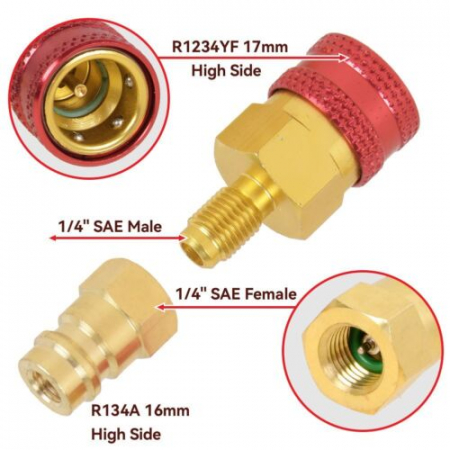 Adaptor A/C de la R1234YF la R134A [1]