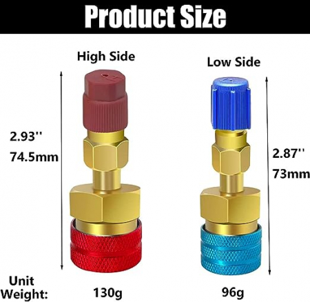 Adaptor A/C de la R1234YF la R134A [12]