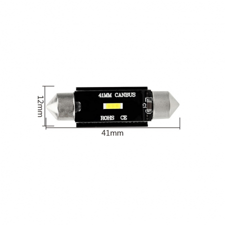 Bec Led C5W 41mm 4 SMD [1]