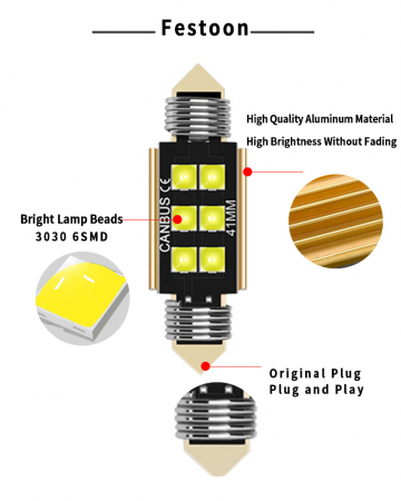 Bec Led C5W Arc [9]