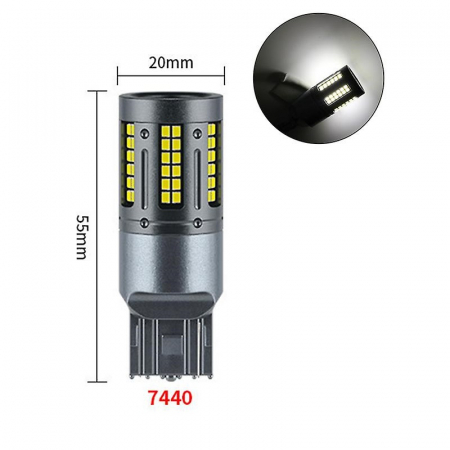 Bec led W21/5W Alb 84 SMD [2]