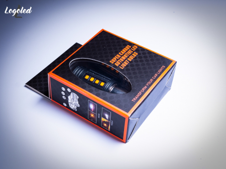 2 Becuri Led P21W  Portocaliu PREMIUM [2]