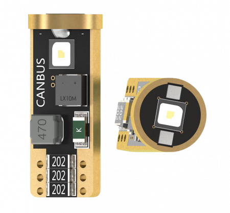 Bec led W5W Alb [4]