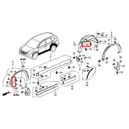 Bumbi Honda Cod Oem 91501-TR0-003 [2]