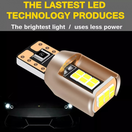 Bec led W5W Alb [10]