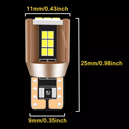 Bec led W5W Alb [11]