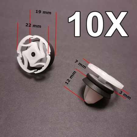 Clipsuri RENAULT CITROEN PEUGEOT OPEL 7703077476 95508766 4401109 12778 9345ZN [11]