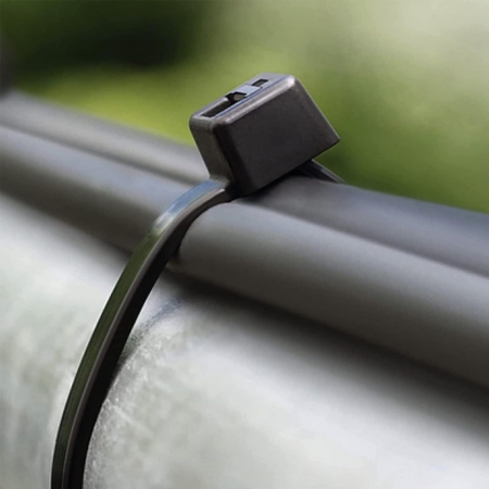 Coliere rapide Negre din plastic 5X250mm [6]