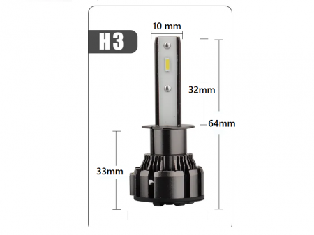 H7 Set becuri led faruri  6000k [9]