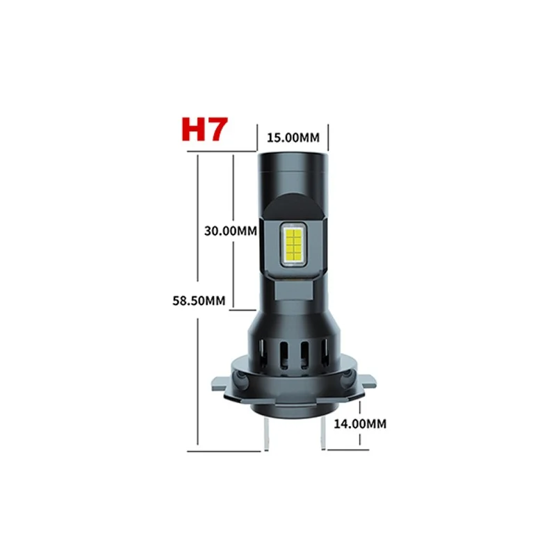 H1 Set becuri led faruri 6000k 110w 11000 lumen [1]