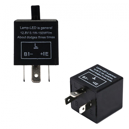 Releu electric led 3 PINI pentru semnalizare auto/moto [5]