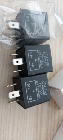 Releu electric led 3 PINI pentru semnalizare auto/moto [8]