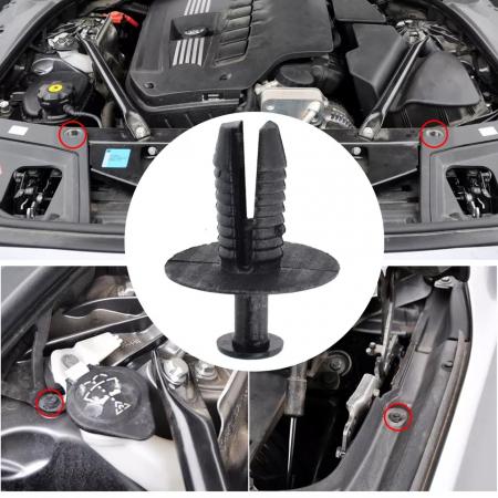 Set 10 bucati clipsuri Bmw 51118174185  51110141033 [4]