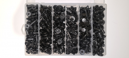 Set cleme de fixare auto 240 bucati + cutie de depozitare [8]
